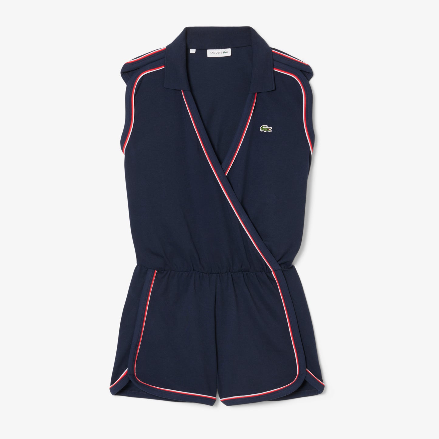 Sleeveless Polo Playsuit-EF9990