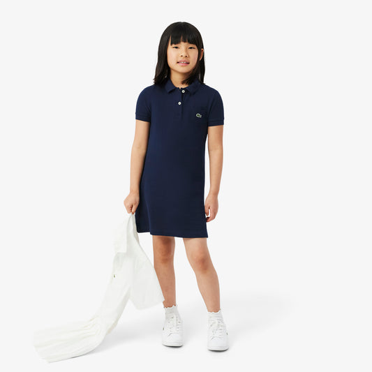 Piqué Polo Dress-EJ1277