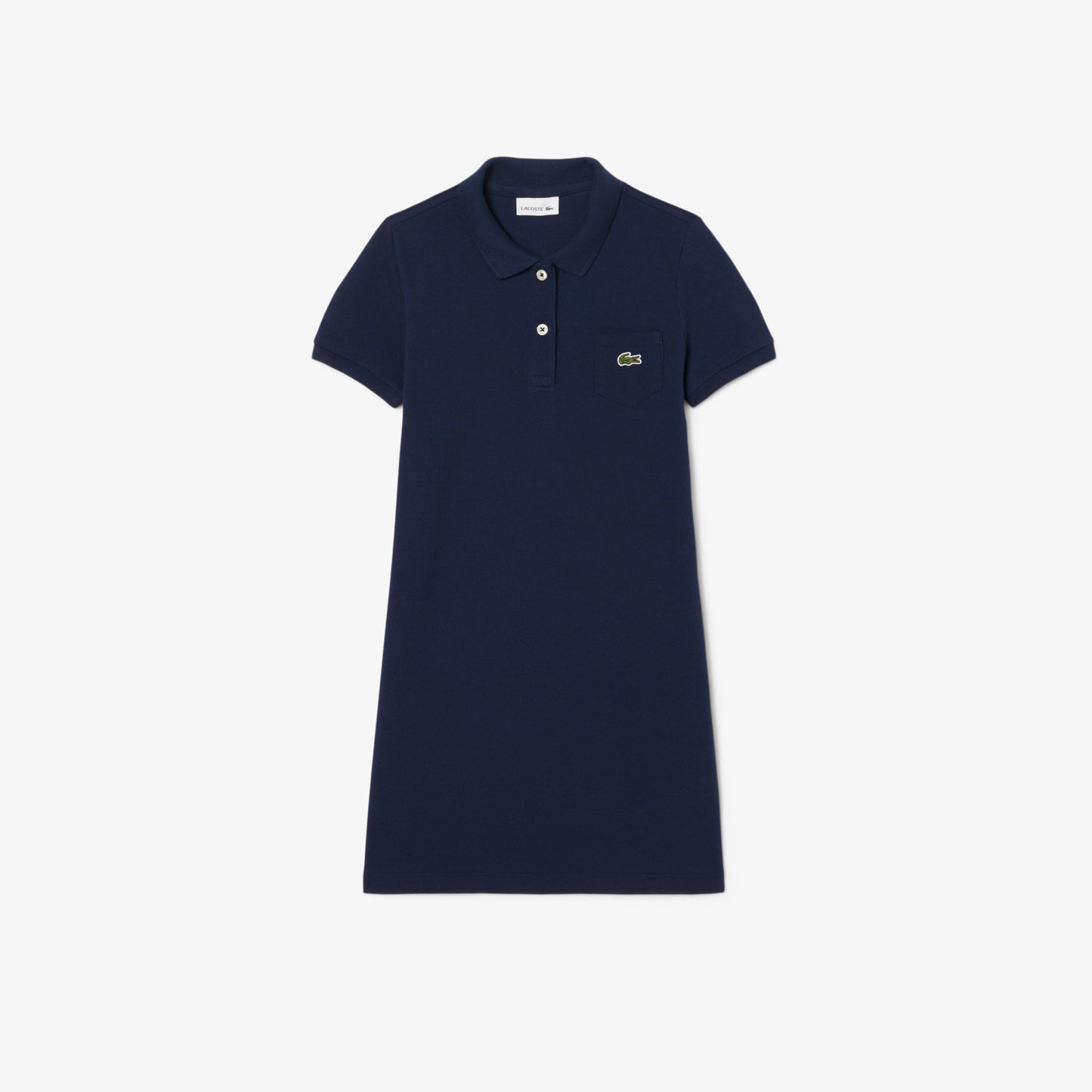Piqué Polo Dress-EJ1277