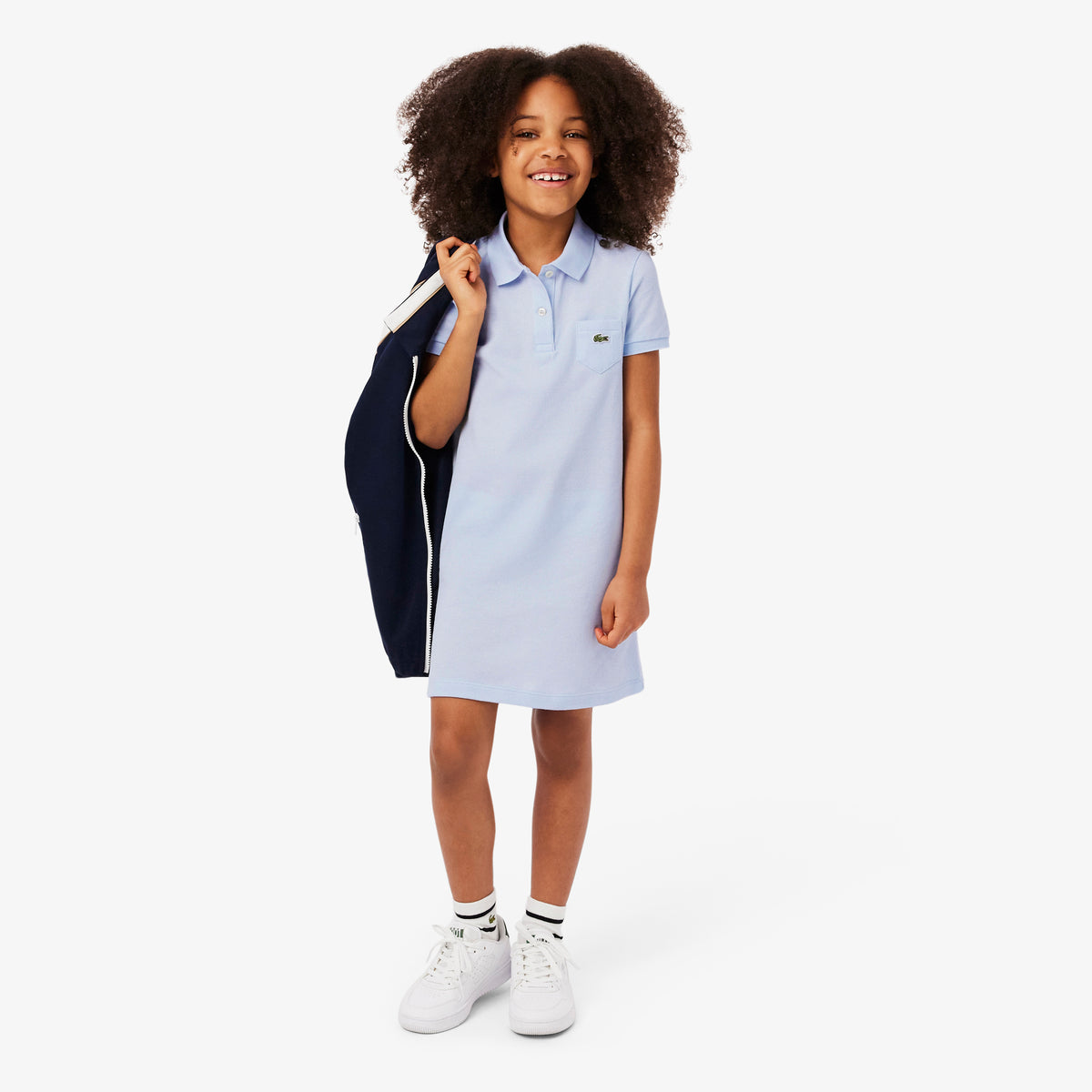 Piqué Polo Dress-EJ1277