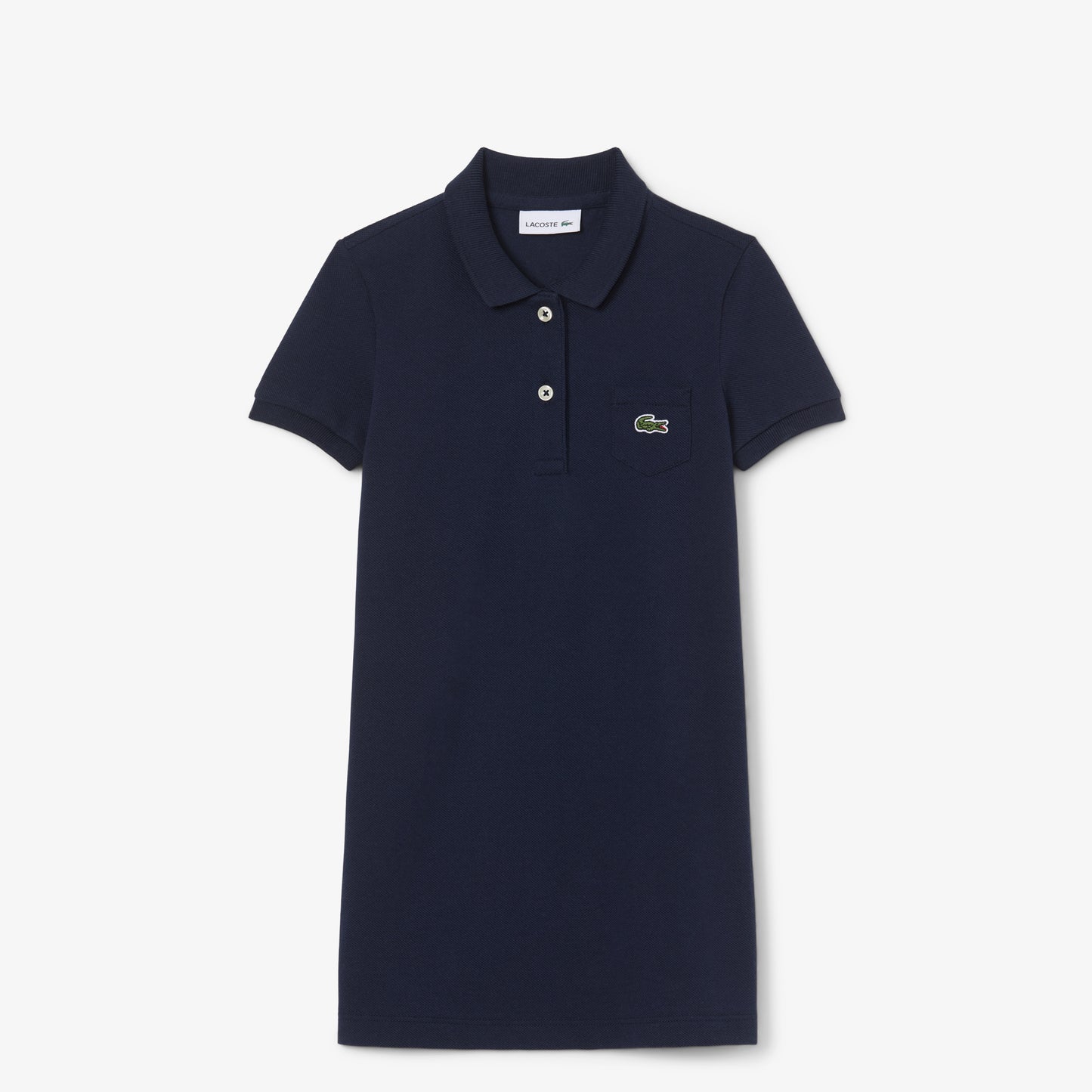 Piqué Polo Dress-EJ1278