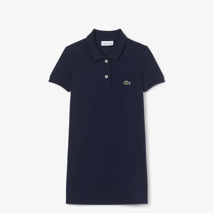 Piqué Polo Dress-EJ1278