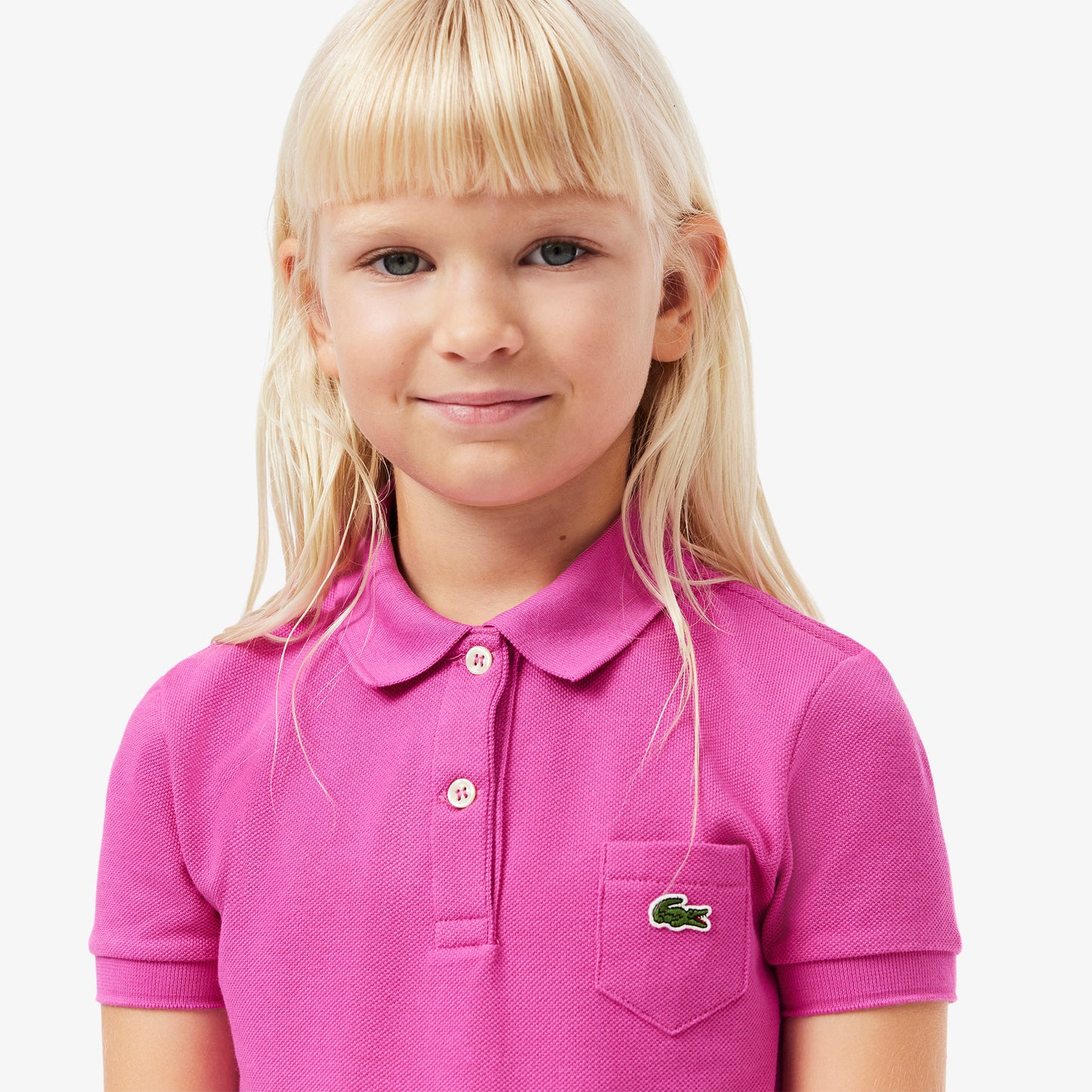 Pique Polo Dress-EJ2816