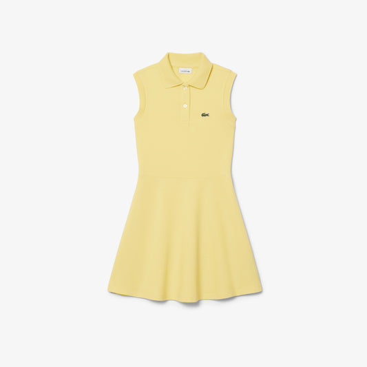 Sleeveless Stretch Piqué Dress-EJ6623