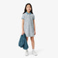 Printed Cotton Polo Dress-EJ8503