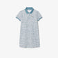 Printed Cotton Polo Dress-EJ8503