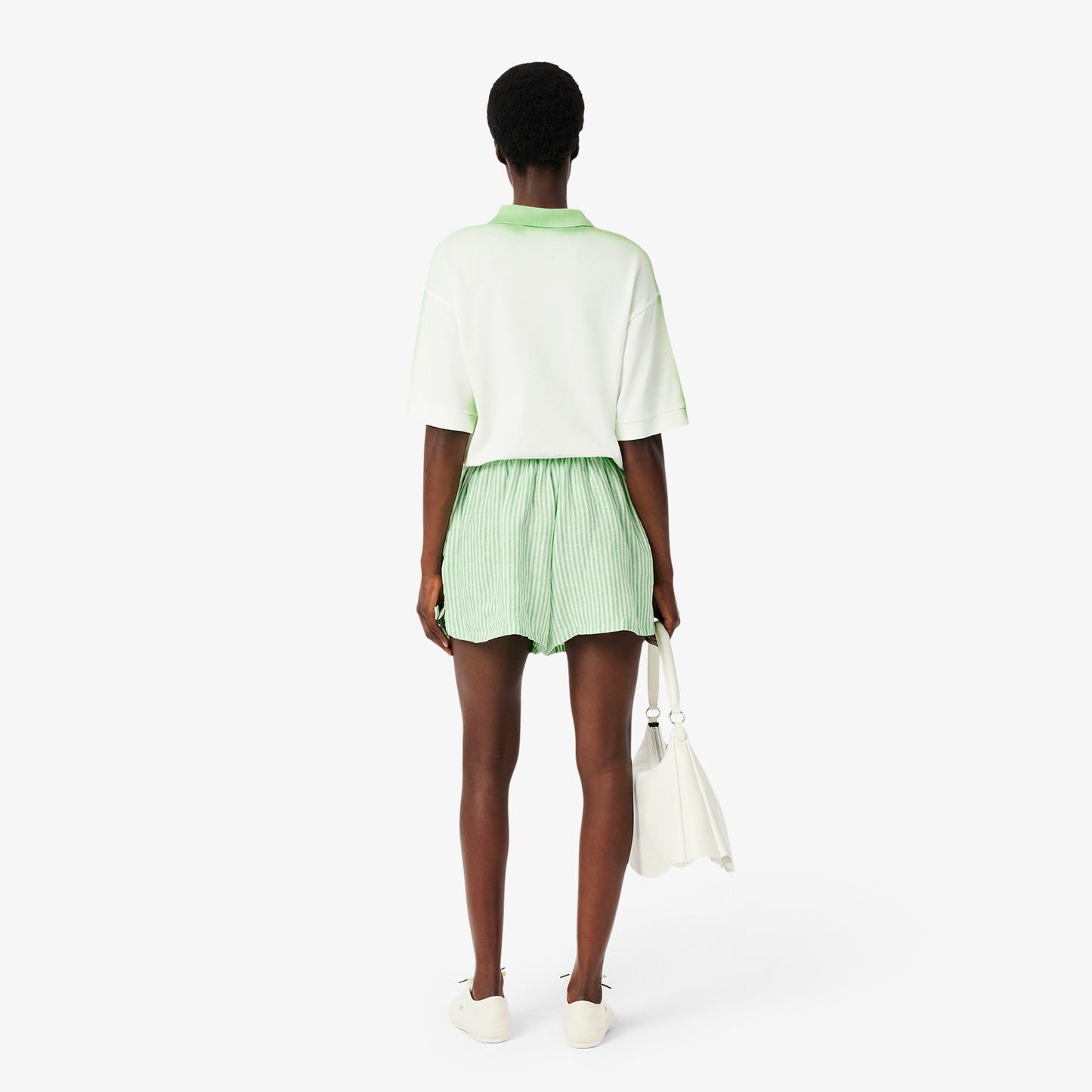 Loose Striped Linen Shorts-FF0226