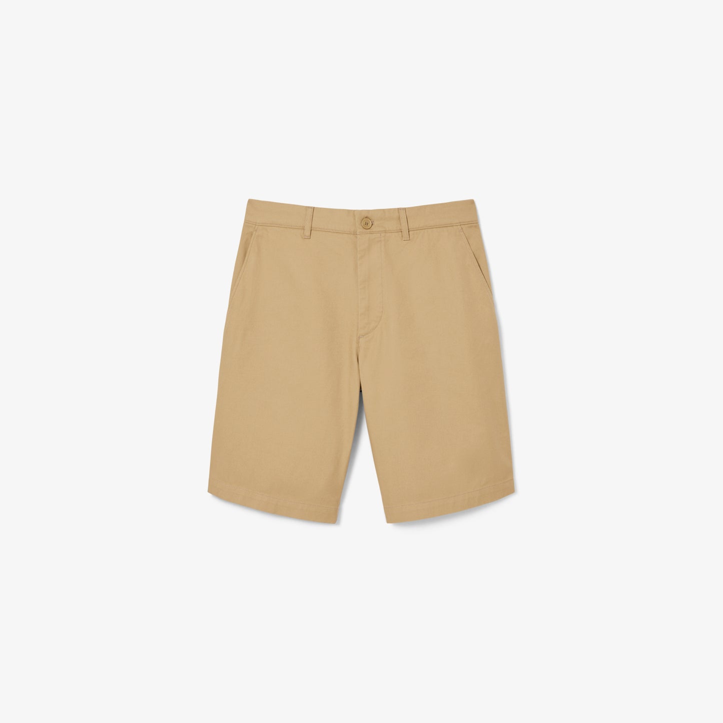 Regular Fit Gabardine Chino Bermuda Shorts-FH3331