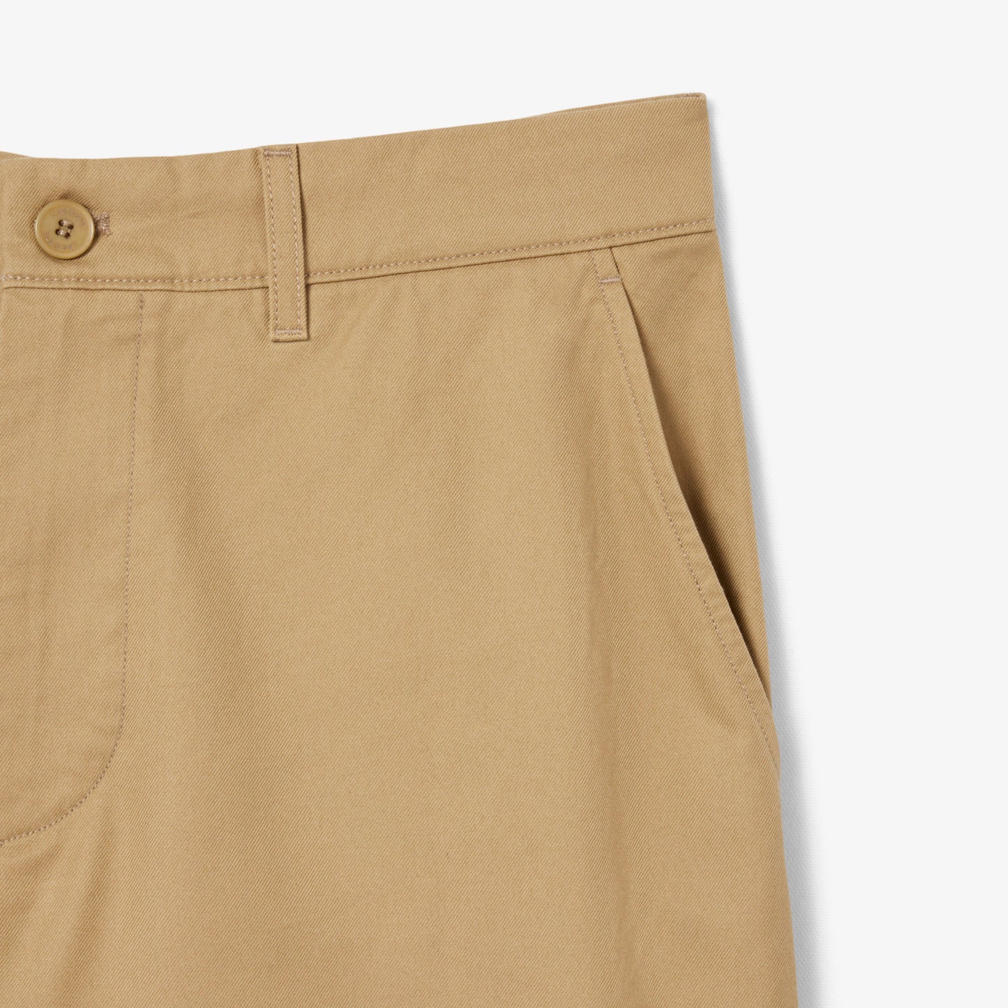 Regular Fit Gabardine Chino Bermuda Shorts-FH3331