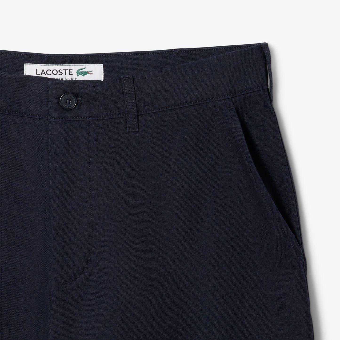 Regular Fit Gabardine Chino Bermuda Shorts-FH3331