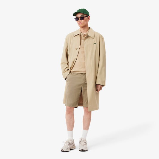 Slim Fit Stretch Cotton Chino Shorts-FH3347