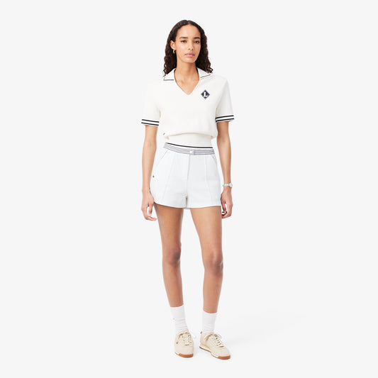 French Made Piqué Shorts-GF9835