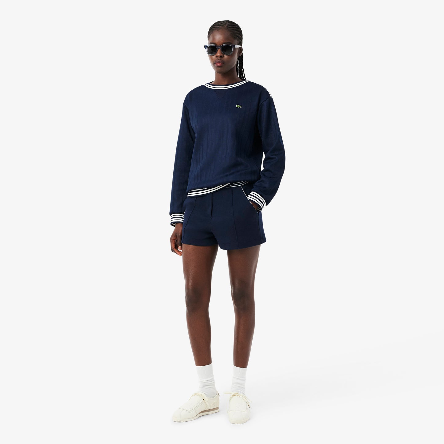 French Made Piqué Shorts-GF9835