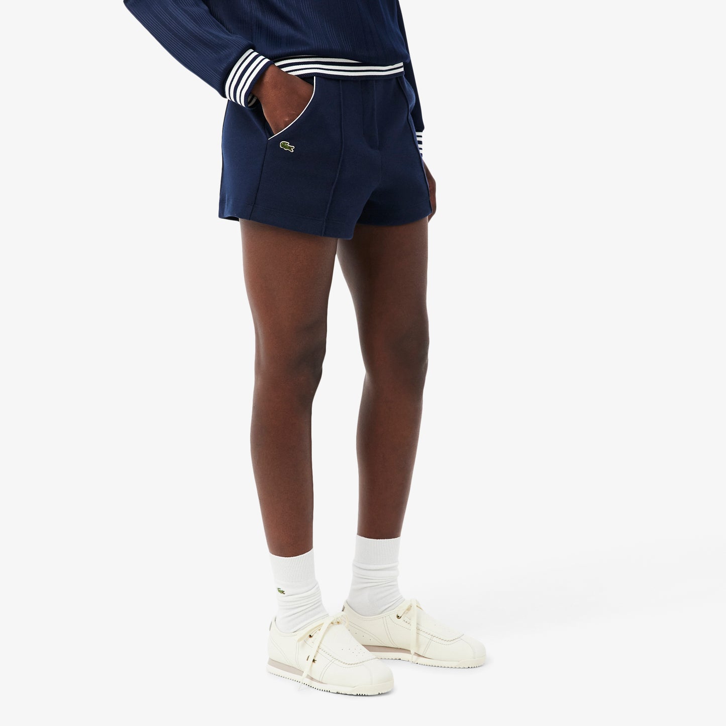 French Made Piqué Shorts-GF9835