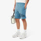 Graphic Cotton Fleece Shorts-GH0286