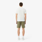 Regular Fit Logo Stripe Fleece Shorts-GH0886