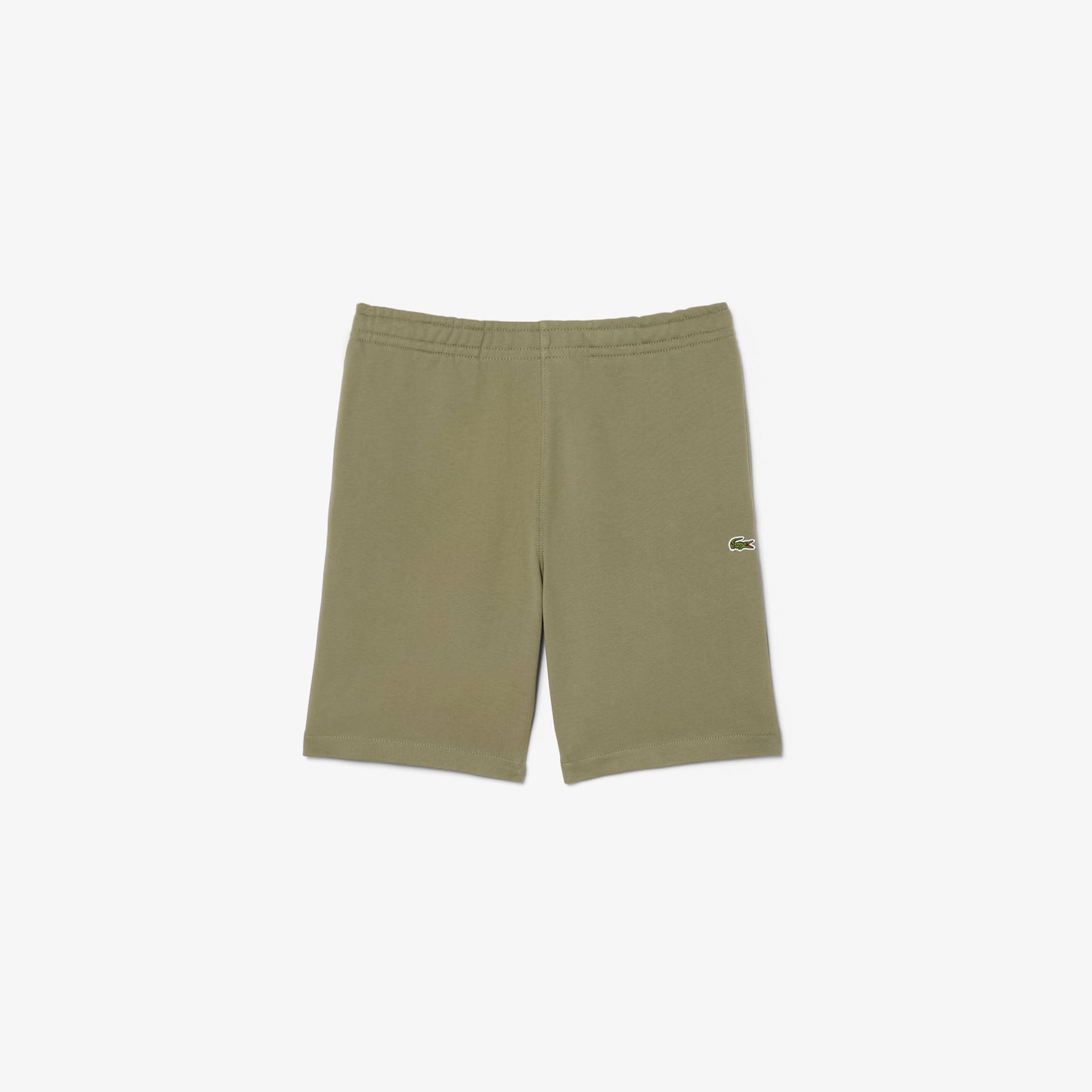 Regular Fit Logo Stripe Fleece Shorts-GH0886