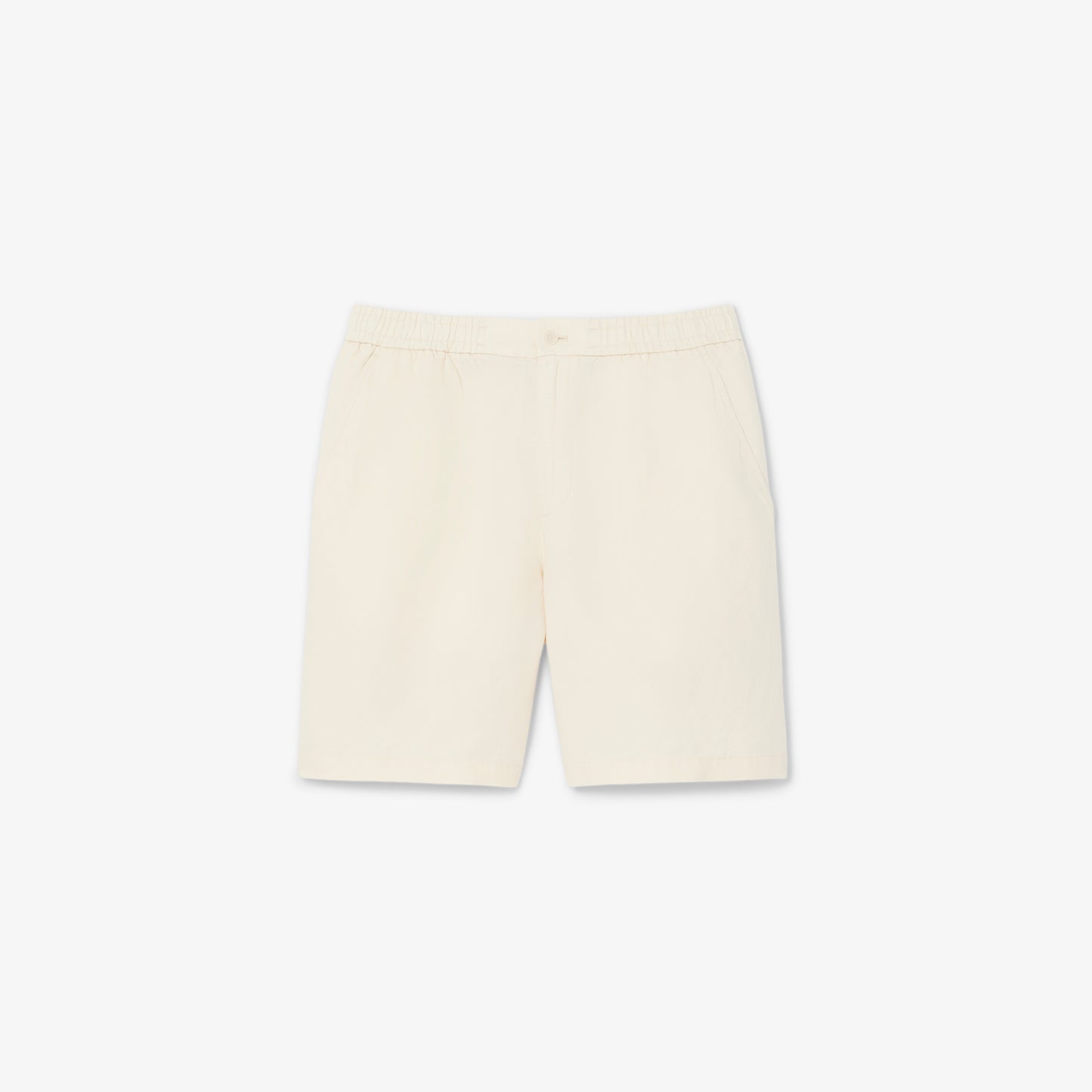 Regular Fit Linen Blend Twill Shorts-GH2628