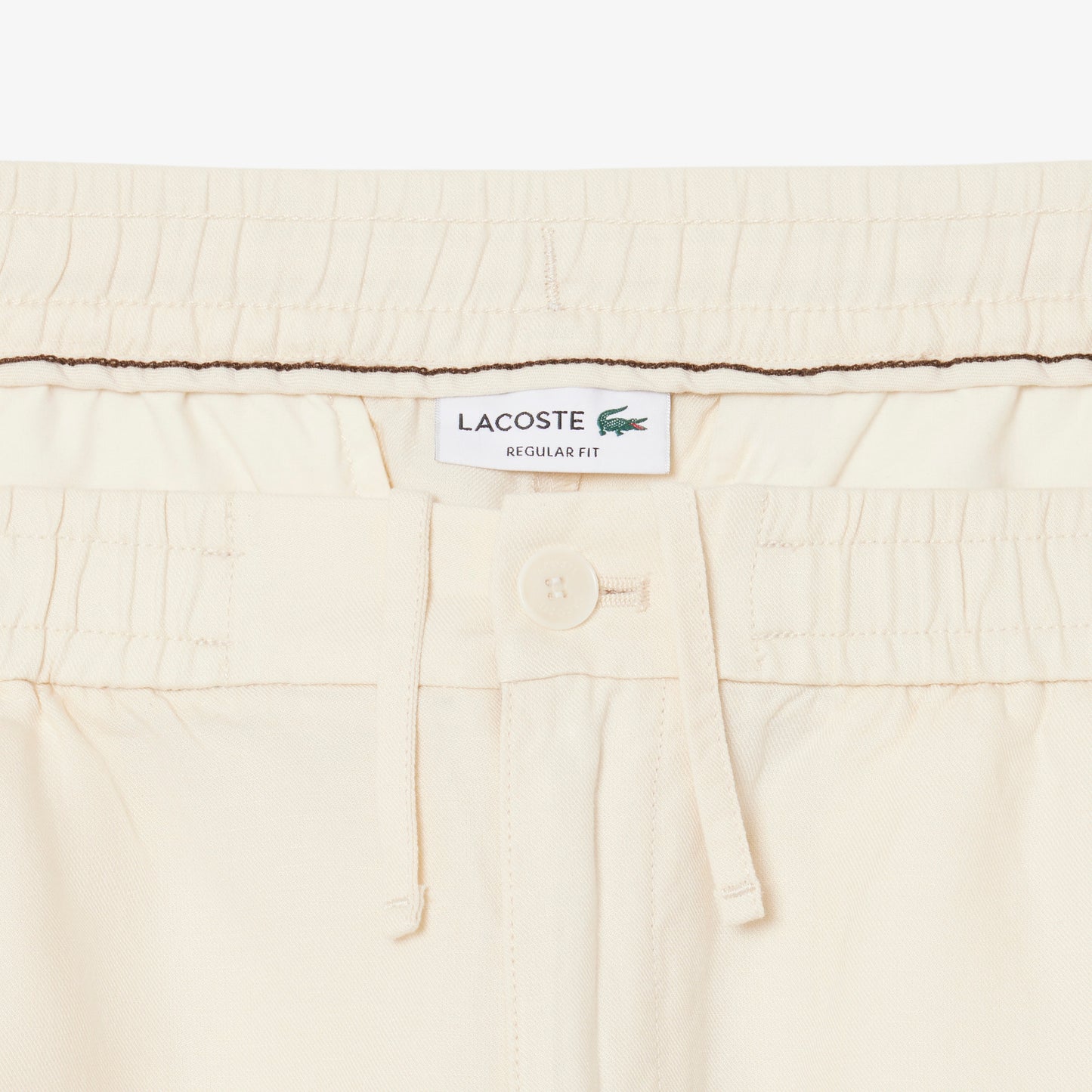 Regular Fit Linen Blend Twill Shorts-GH2628