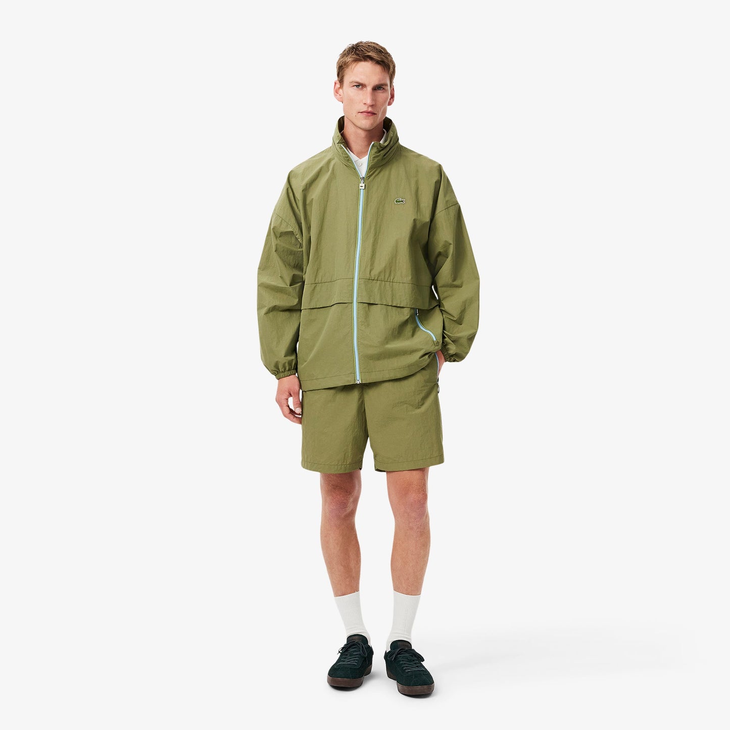 Relaxed Fit Zipped Pocket Shorts-GH2910