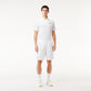 Men's Lacoste SPORT tennis shorts in solid diamond weave taffeta - GH353T