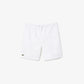 Men's Lacoste SPORT tennis shorts in solid diamond weave taffeta - GH353T