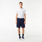 Men's Lacoste SPORT tennis shorts in solid diamond weave taffeta - GH353T