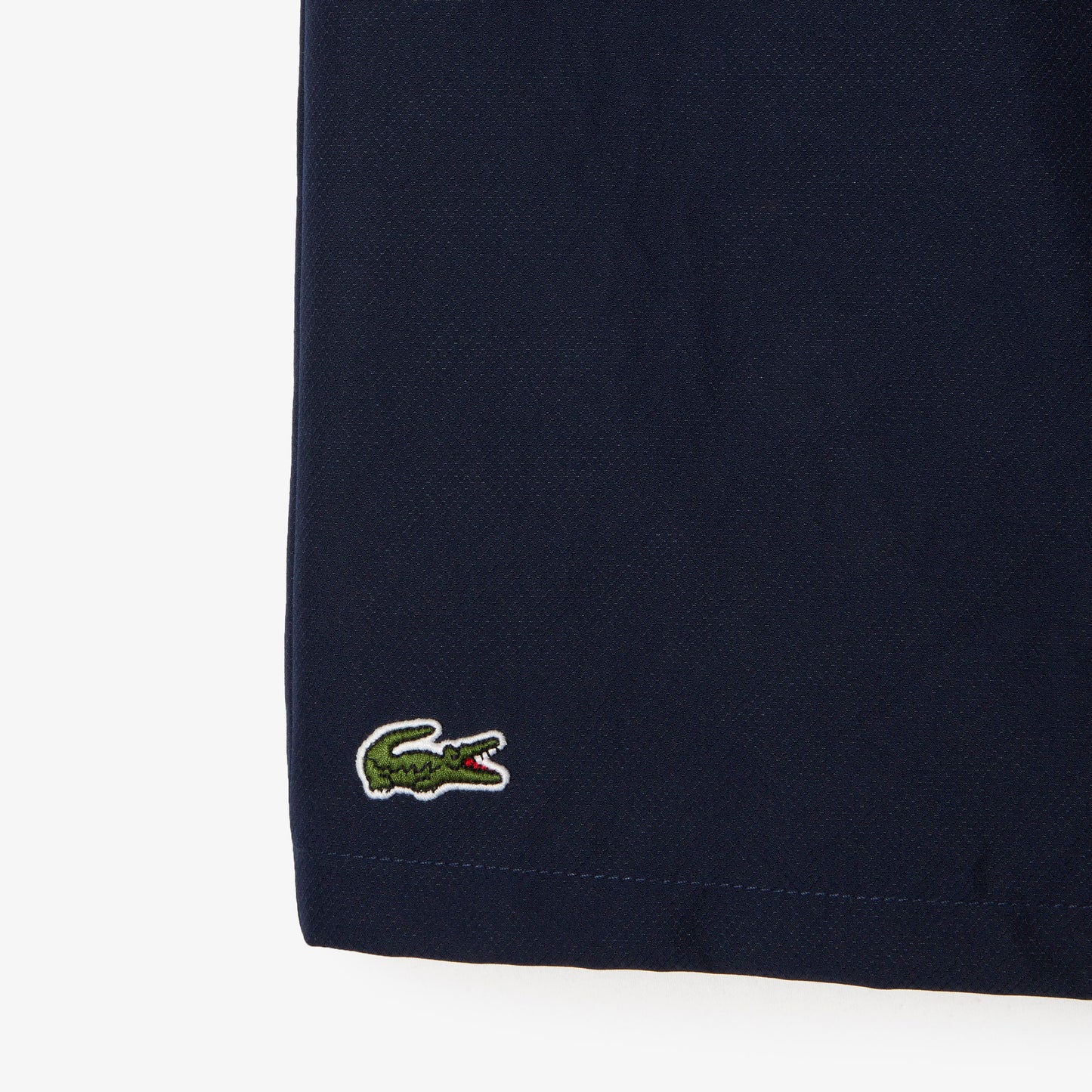 Men's Lacoste SPORT tennis shorts in solid diamond weave taffeta - GH353T