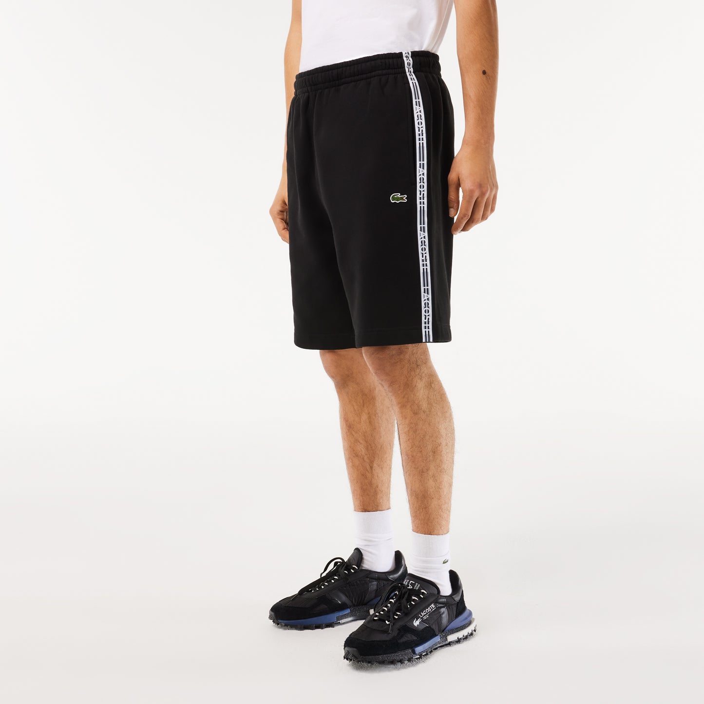 Men’s Lacoste Cotton Flannel Jogger Shorts - GH5074