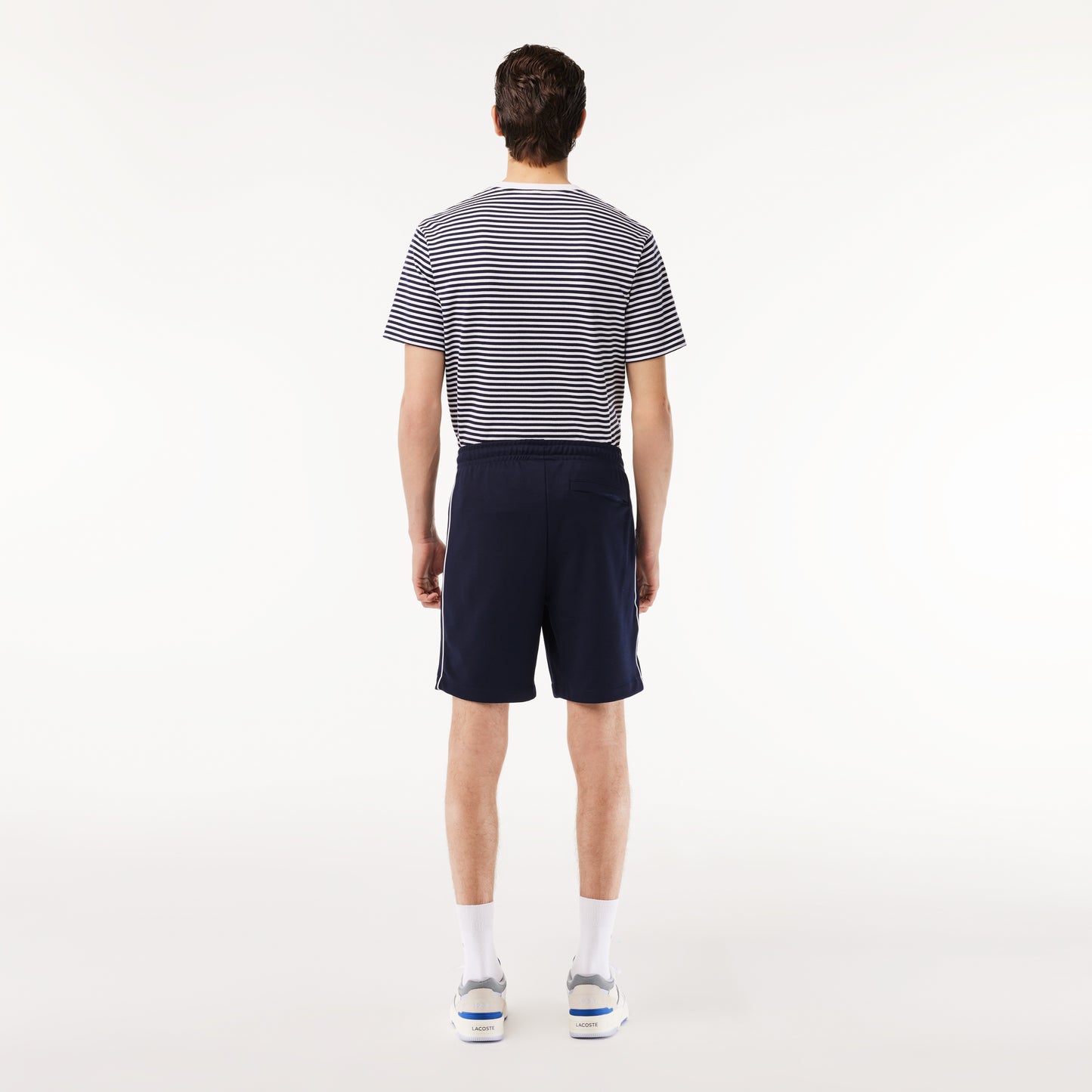 Paris Interlock Piqué Contrast Trim Shorts - GH7458