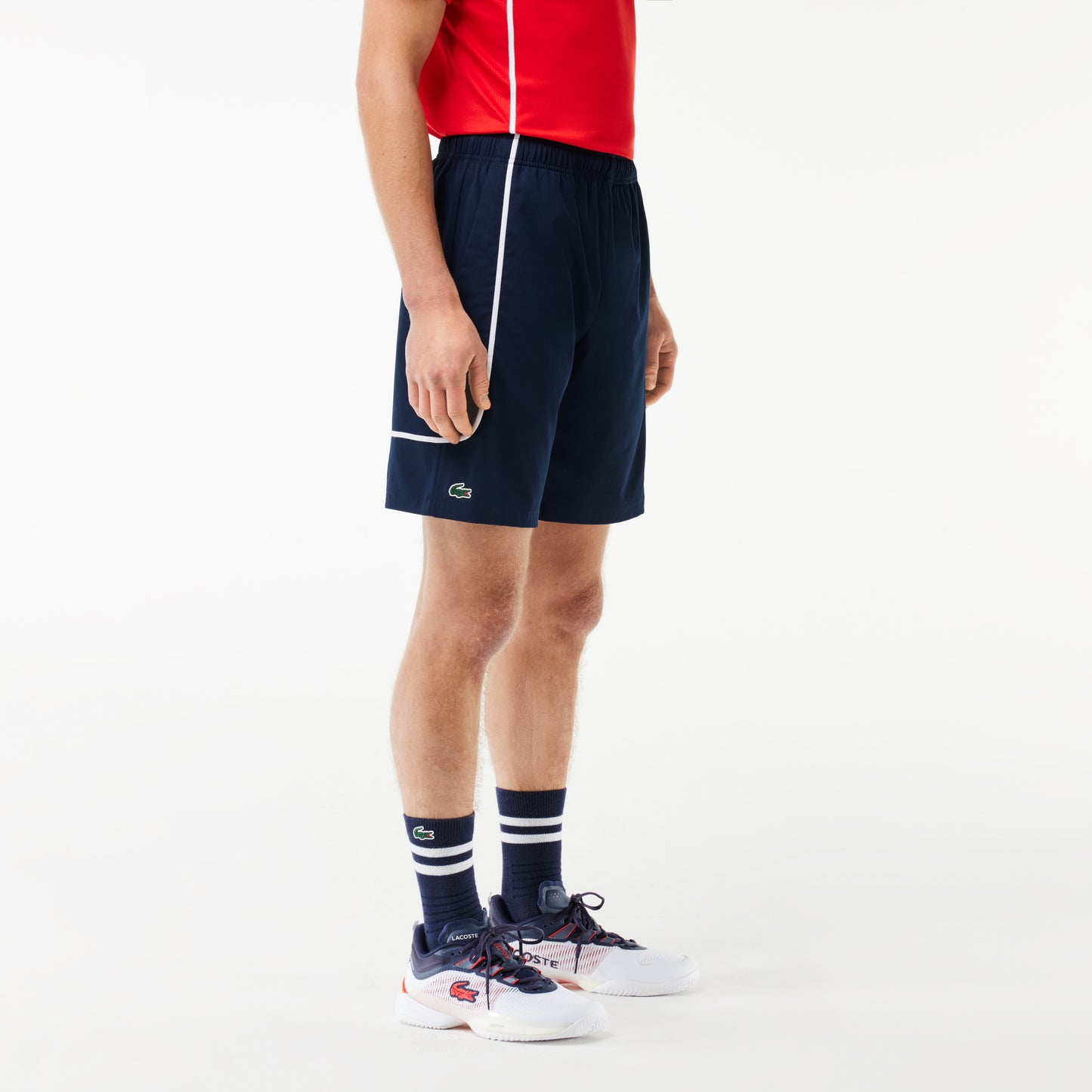 Lightweight Diamond Taffeta Tennis Shorts-GH7460