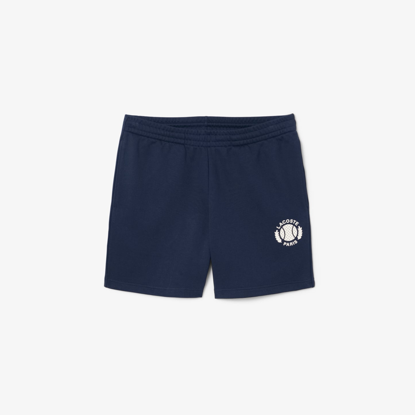 Regular Fit 3D Print Fleece Shorts-GH9708