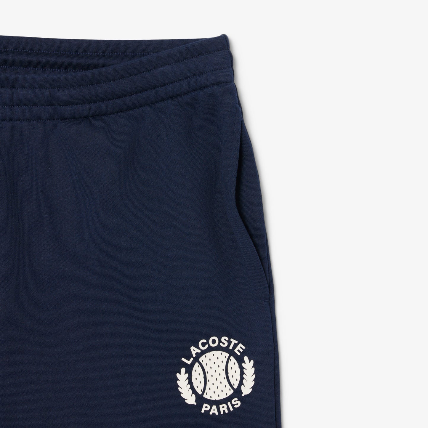 Regular Fit 3D Print Fleece Shorts-GH9708