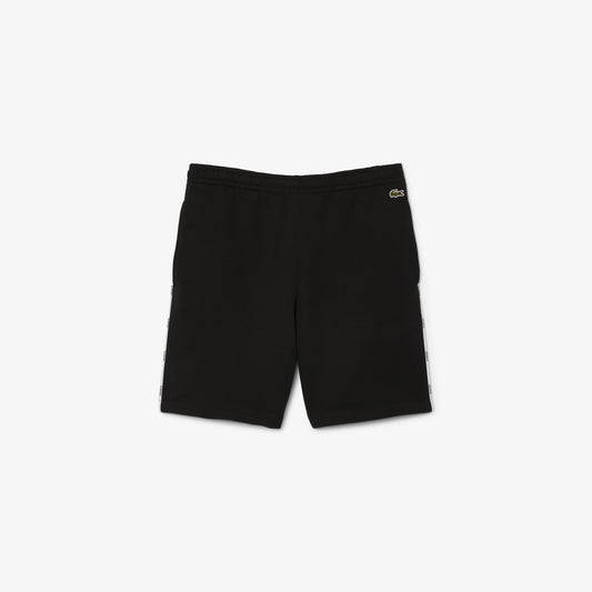 Logo Trim Cotton Fleece Shorts-GH9896