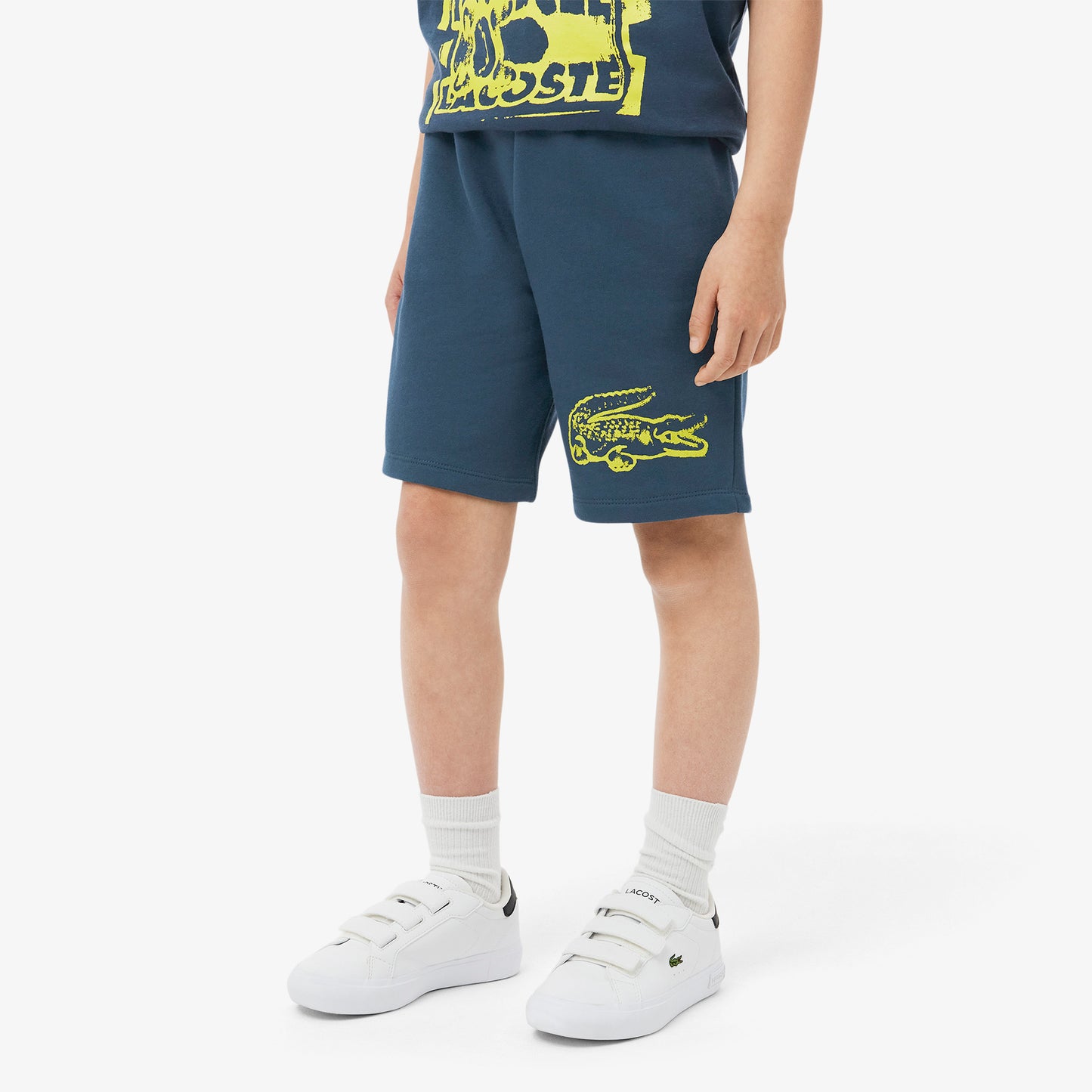 Print Fleece Shorts-GJ8470