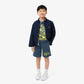 Print Fleece Shorts-GJ8470