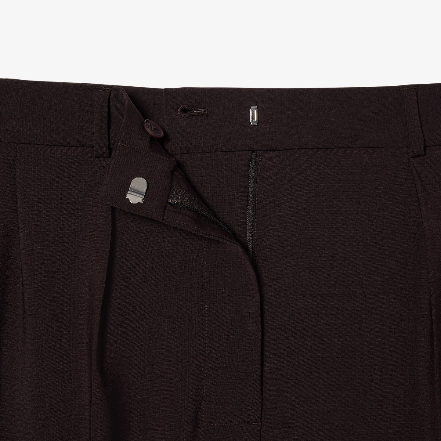 Oversized Wool Blend Pants-HF0245