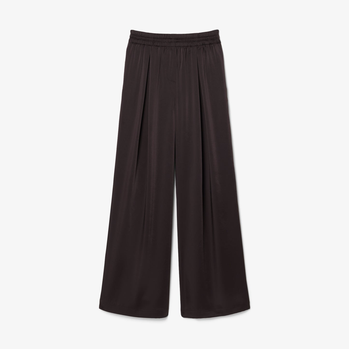 Oversized Elasticated Satin Pants-HF9801