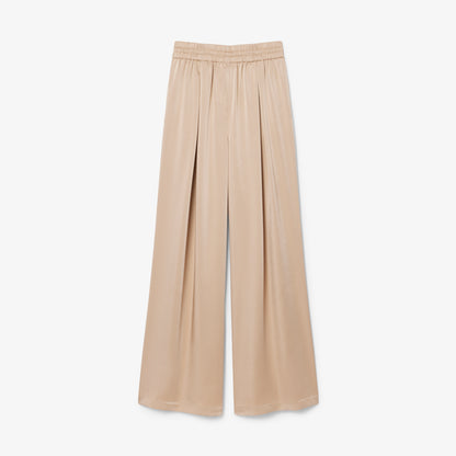 Oversized Elasticated Satin Pants-HF9801