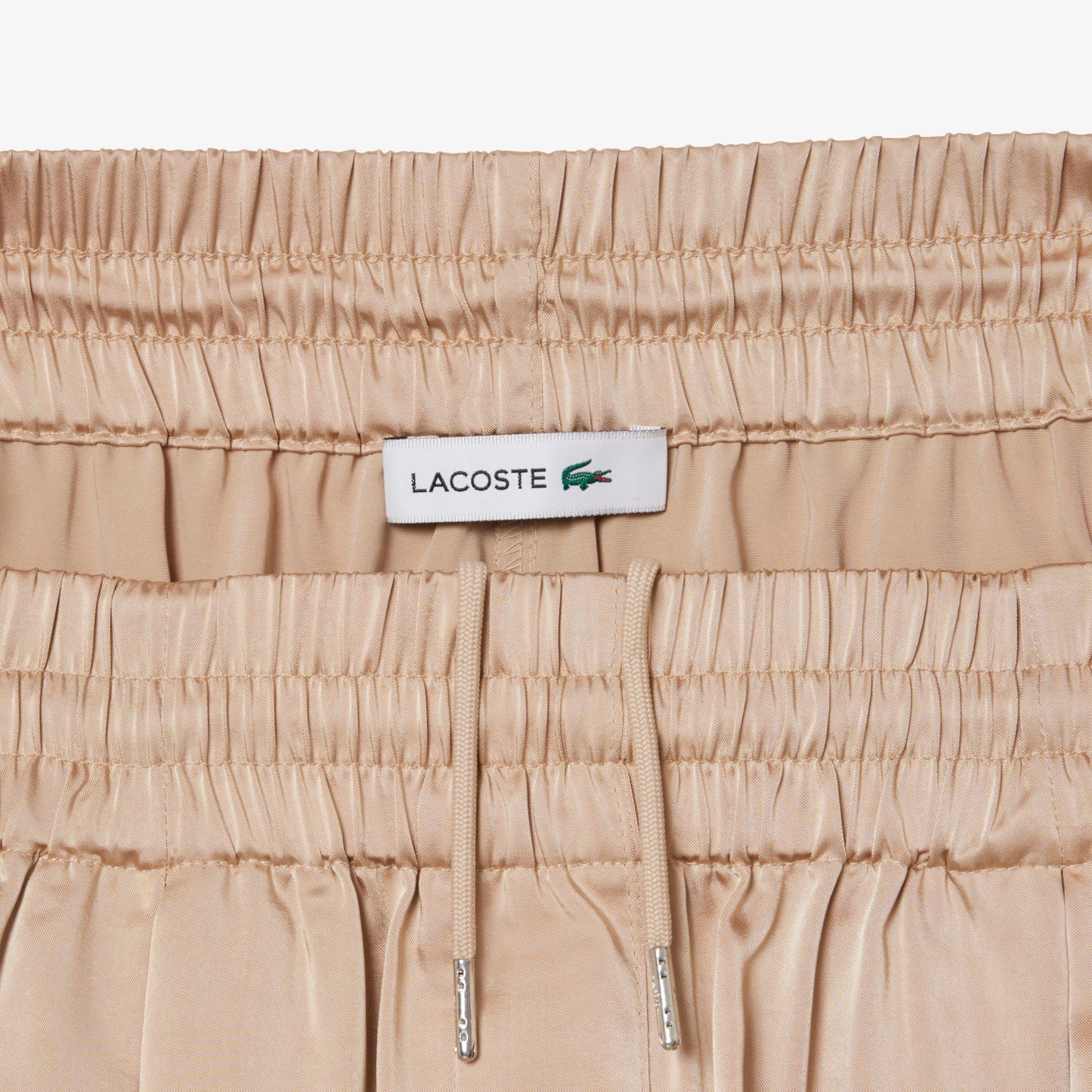 Oversized Elasticated Satin Pants-HF9801