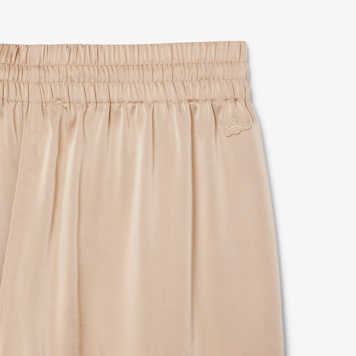 Oversized Elasticated Satin Pants-HF9801