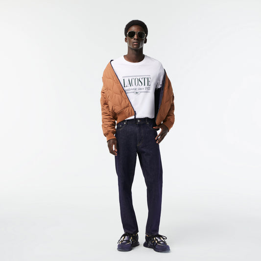 Men's Lacoste Denim Cotton Five-Pocket Jeans