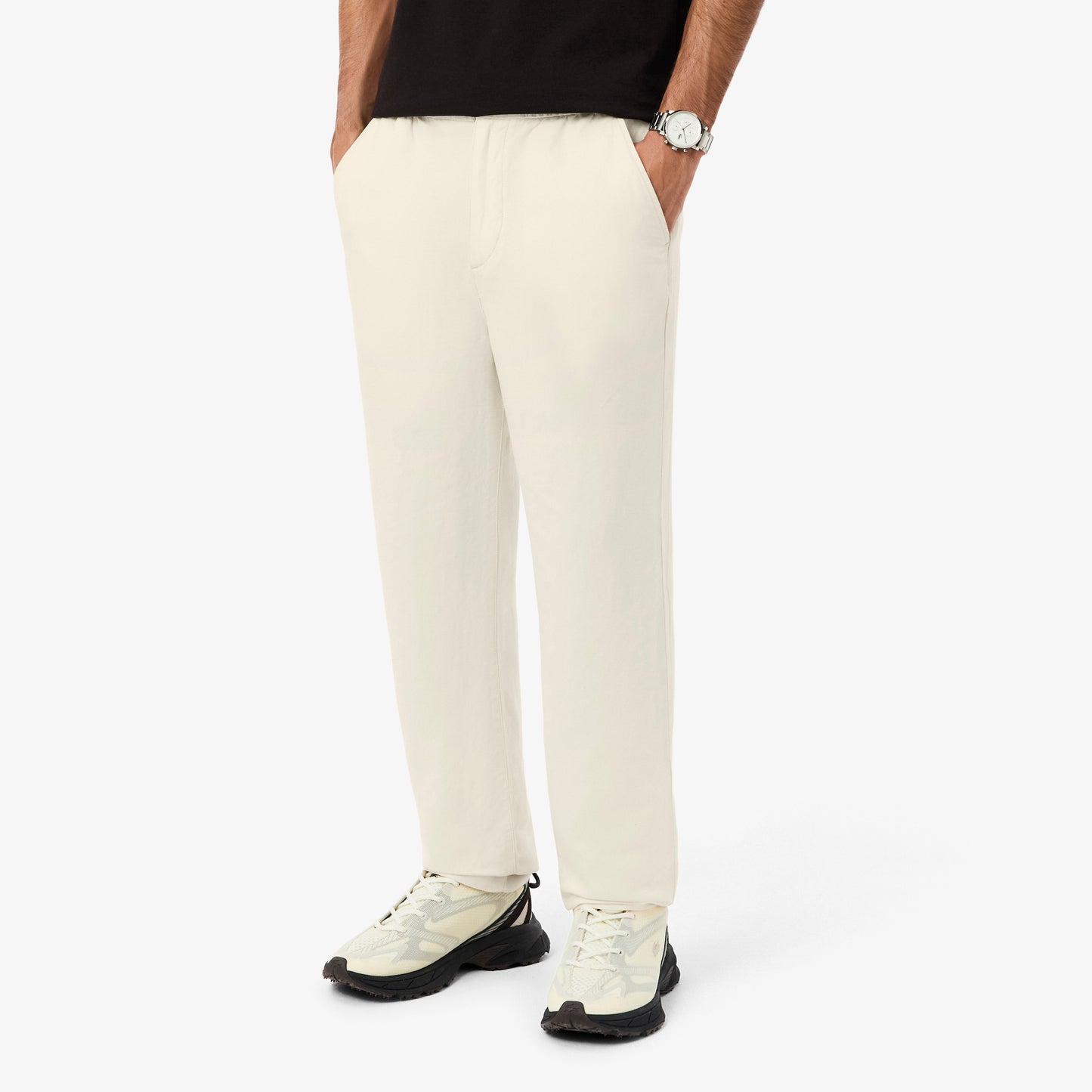 Regular Fit Linen Chino Pants-HH1972