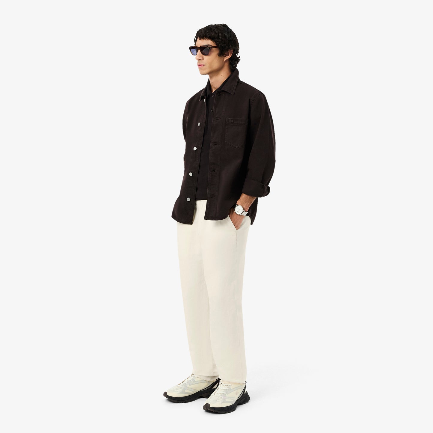 Regular Fit Linen Chino Pants-HH1972