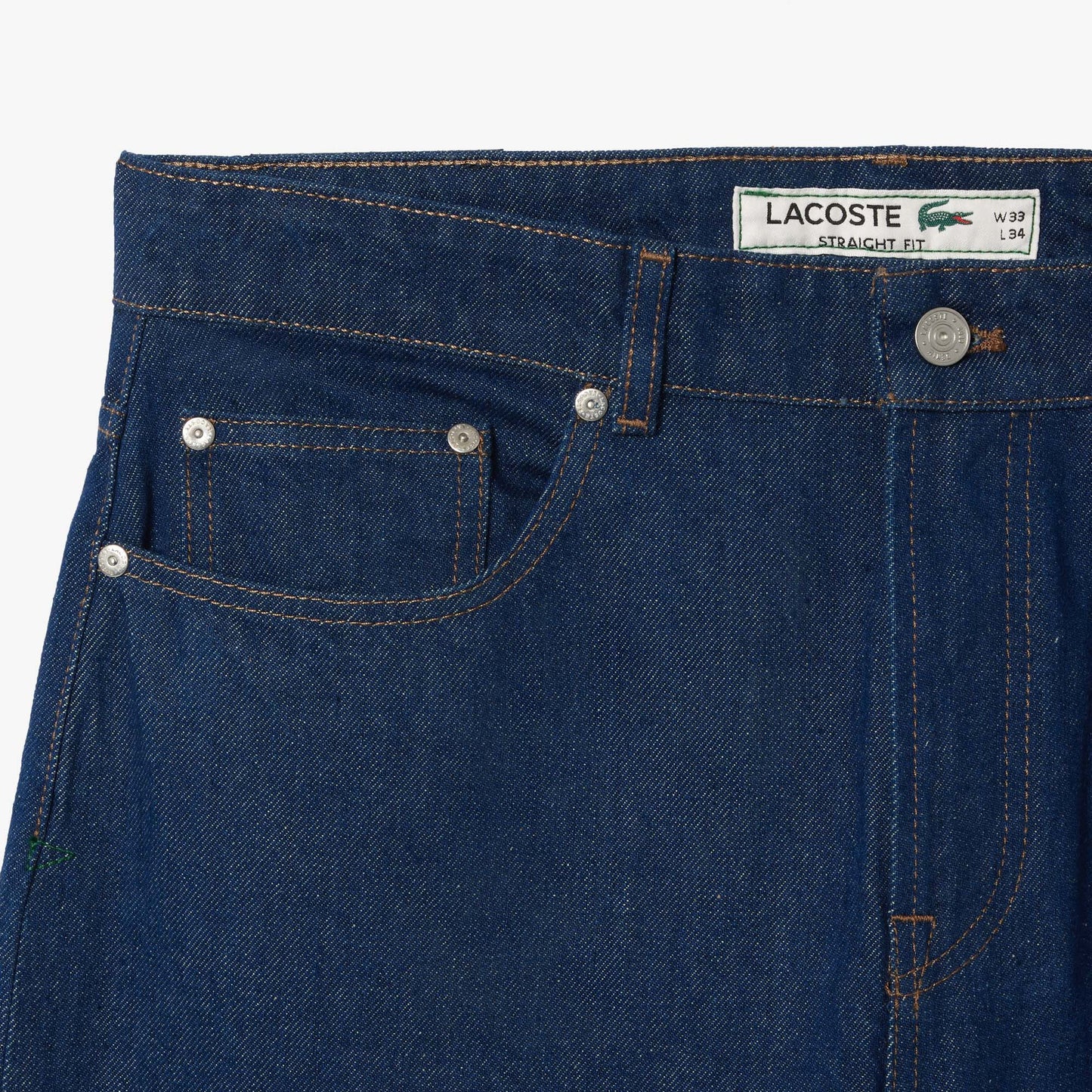 5 Pocket Straight Cut Indigo Jeans - HH2321