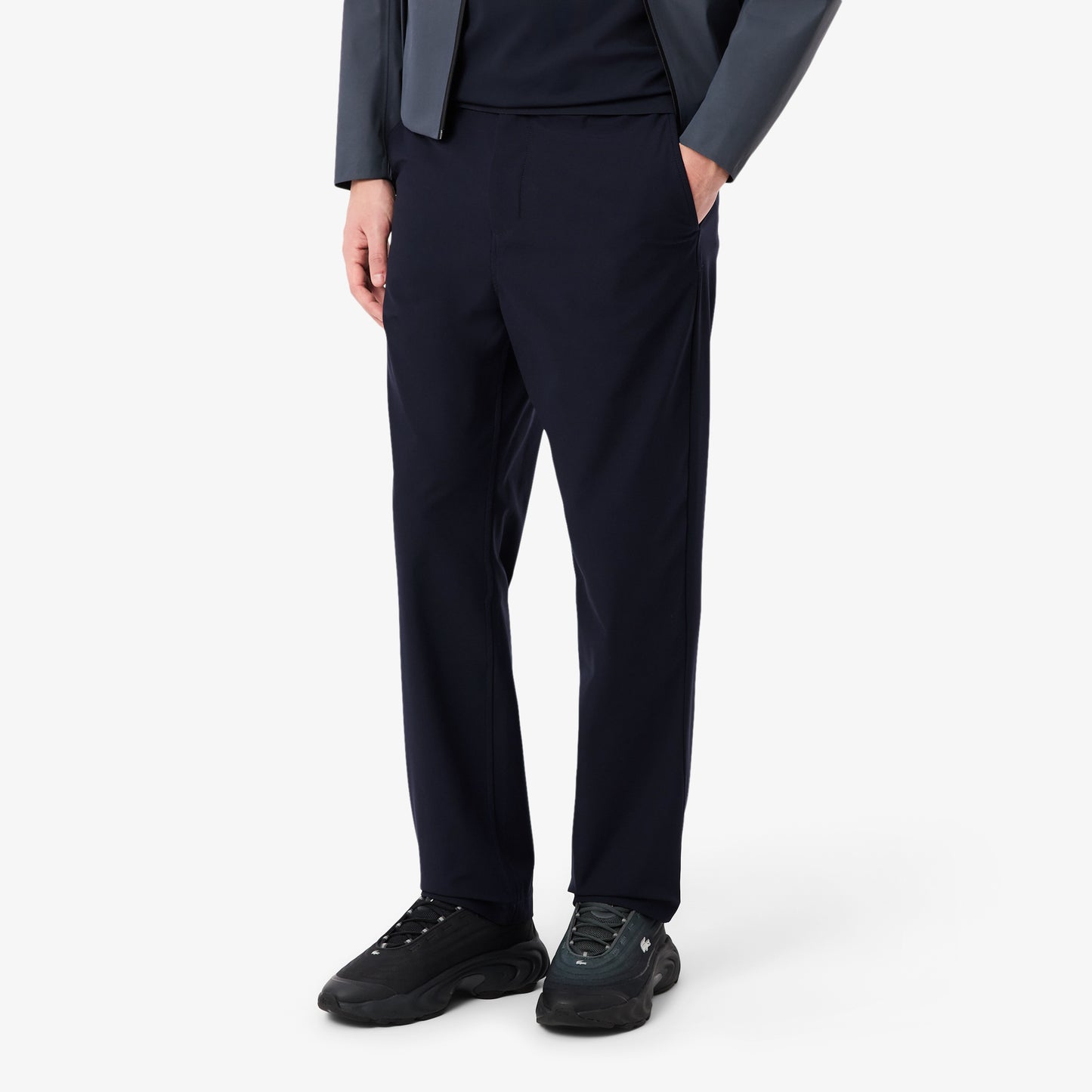 Regular Fit Knit Chino Pants-HH2350