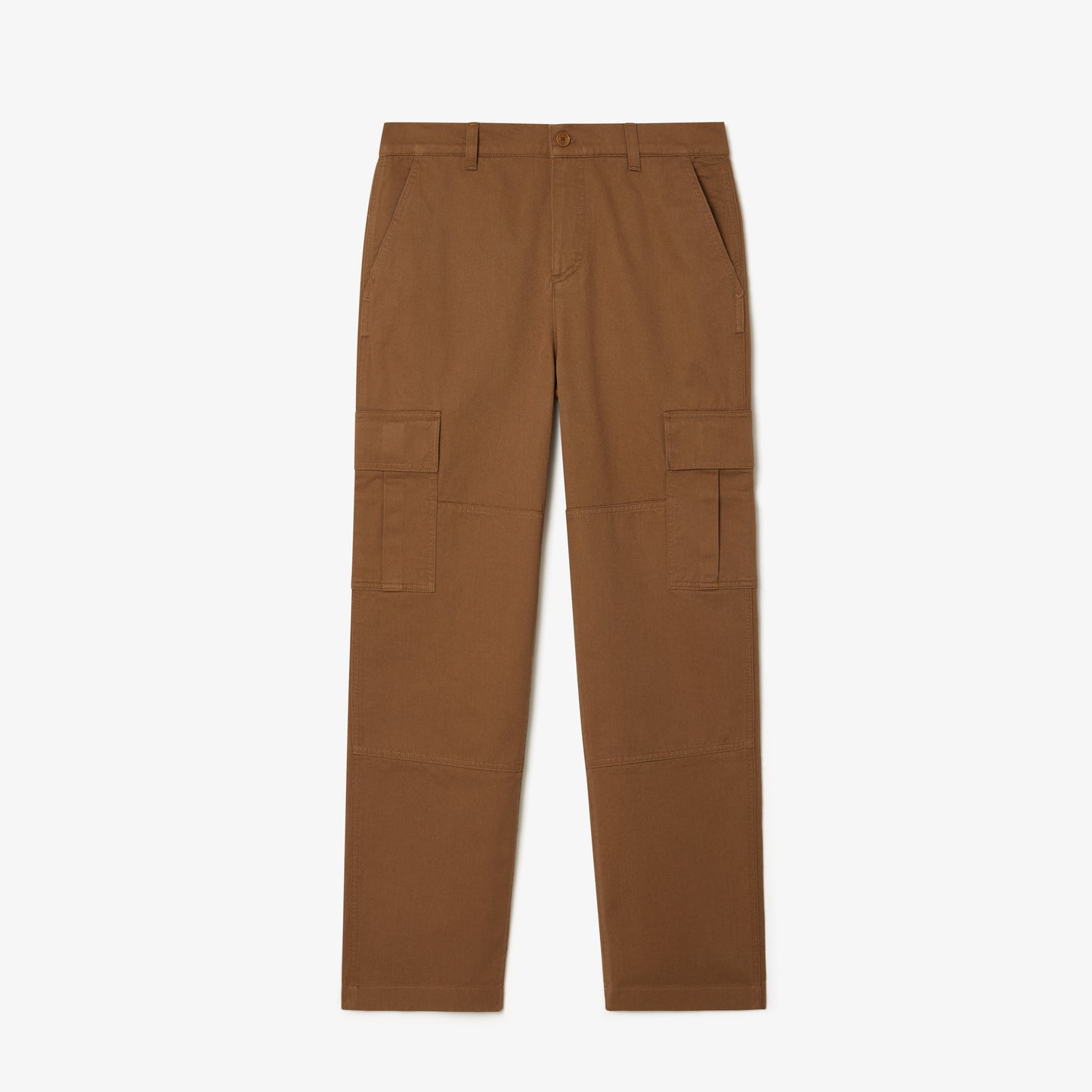Straight Fit Cotton Cargo Pants-HH5945
