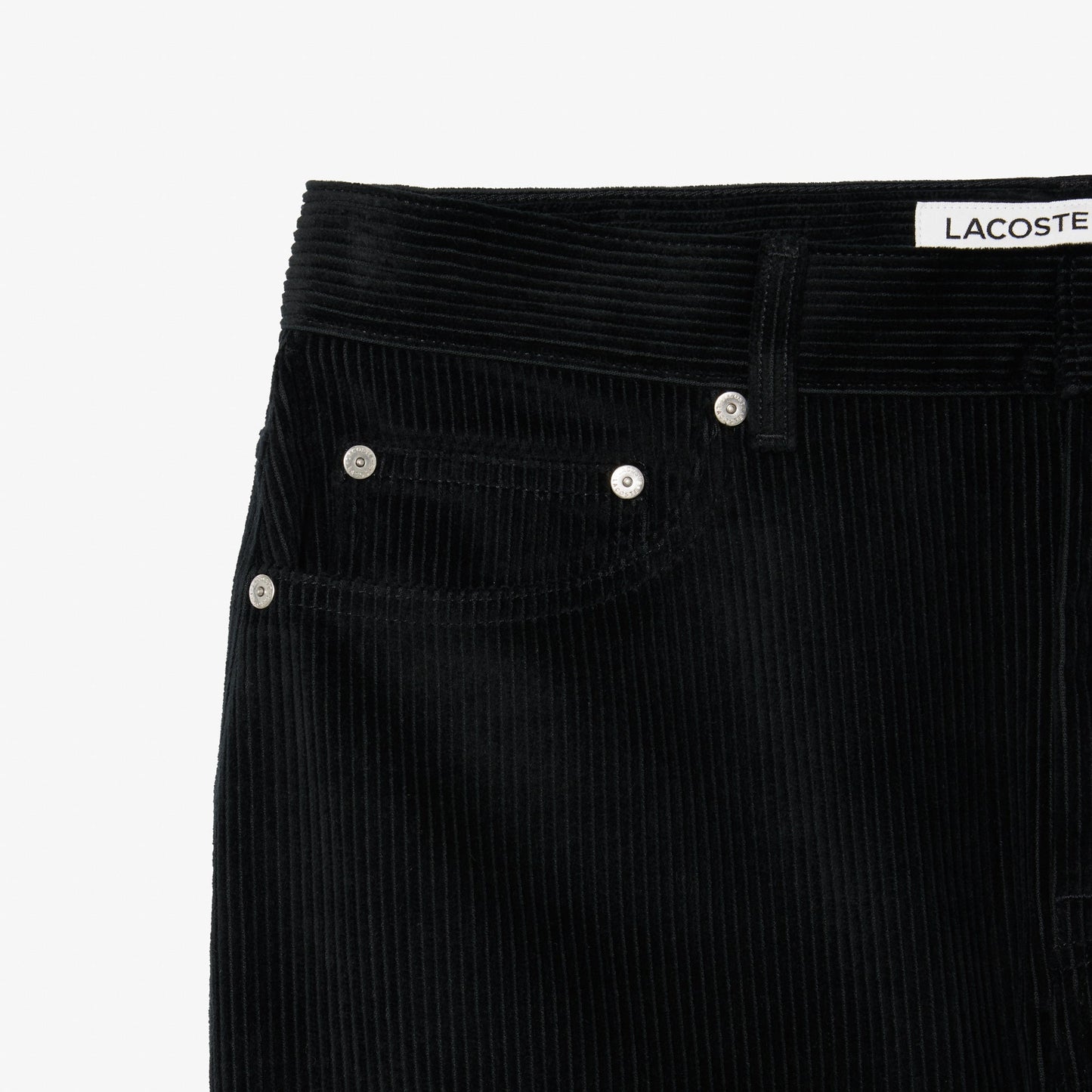 5 Pocket Straight Fit Velour Pants-HH6731