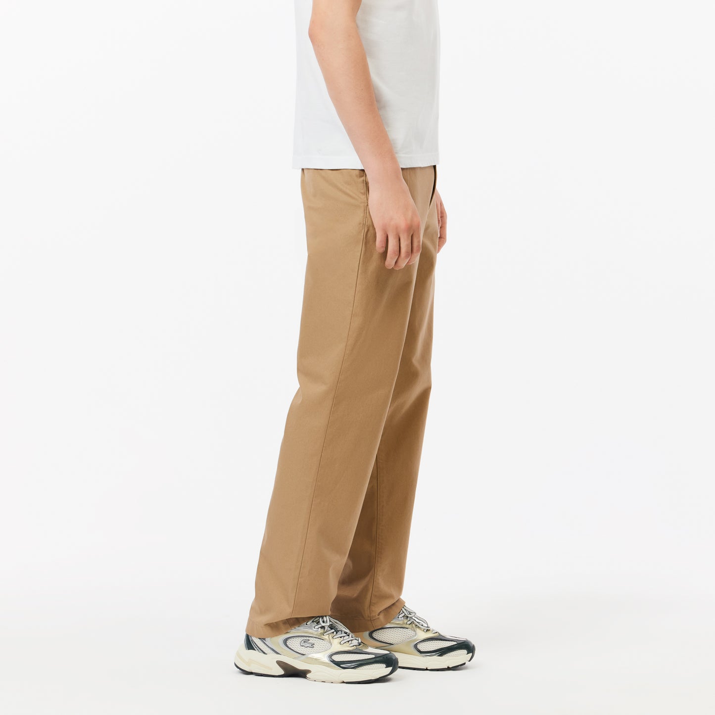 Straight Fit Cotton Twill Pants - HH7202