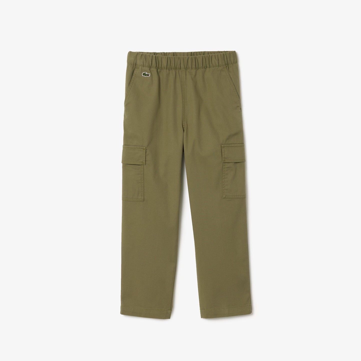 Lightweight Cotton Gabardine Cargo Pants-HJ1282